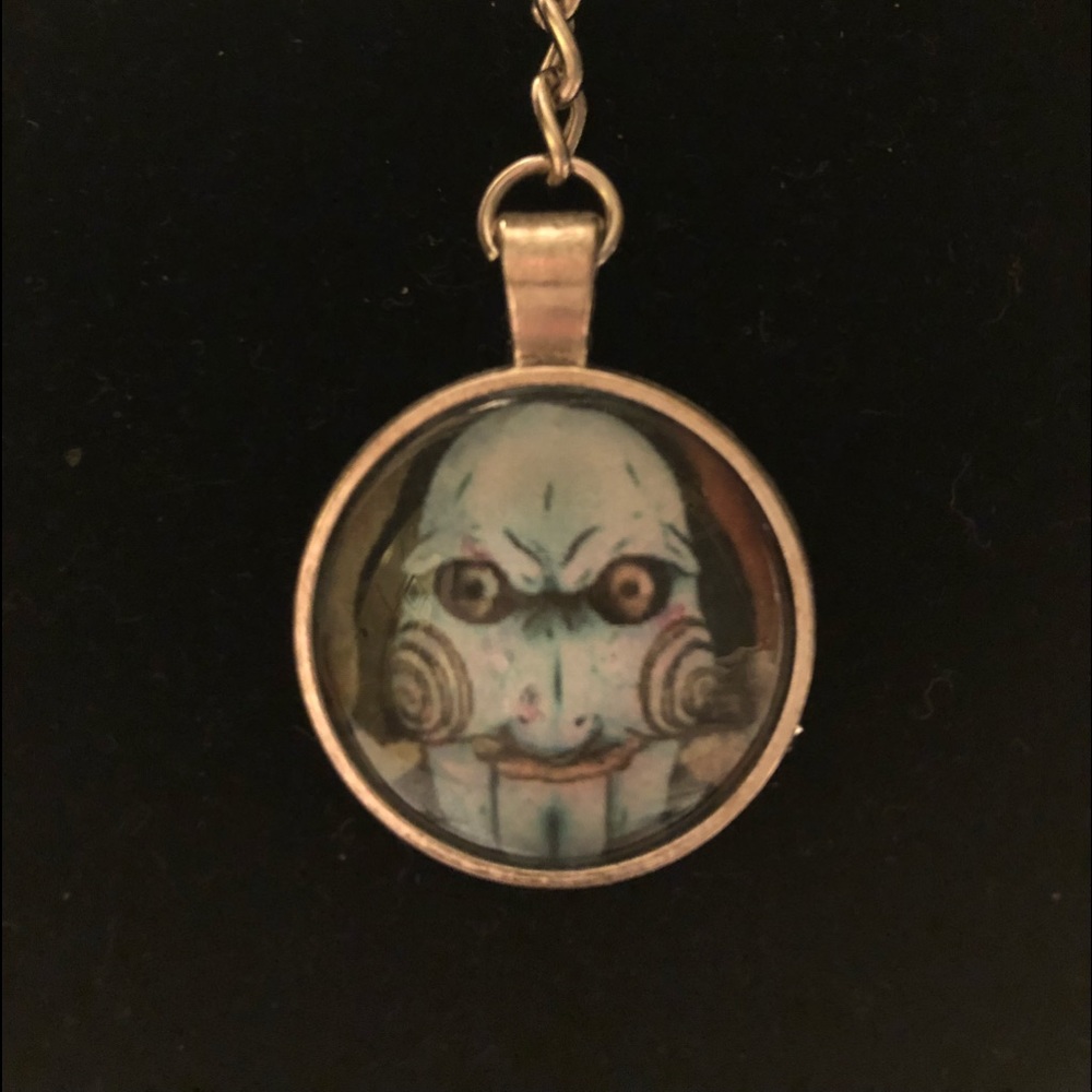 Jigsaw inspired keychain